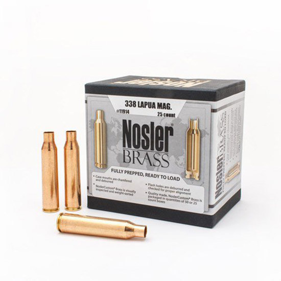 NOS BRASS 338LAP 25/2  - Reloading